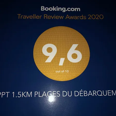 Appt 1.5km Plages Du Debarquement 아파트